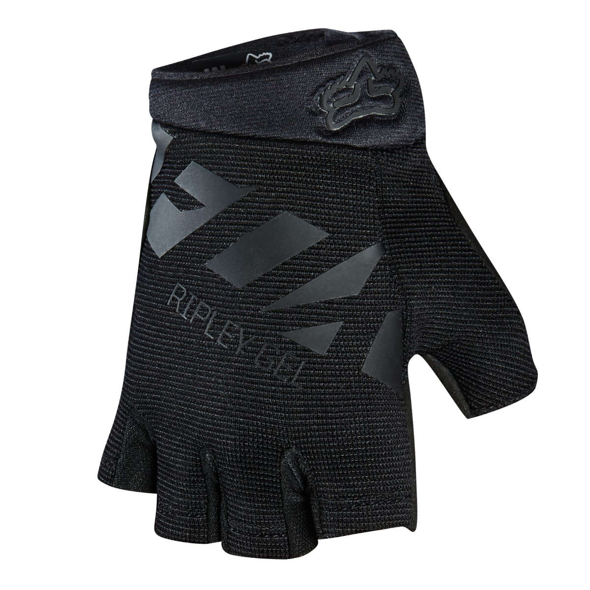 Fox Girls Gloves Short Finger Ripley Gel Black/Black
