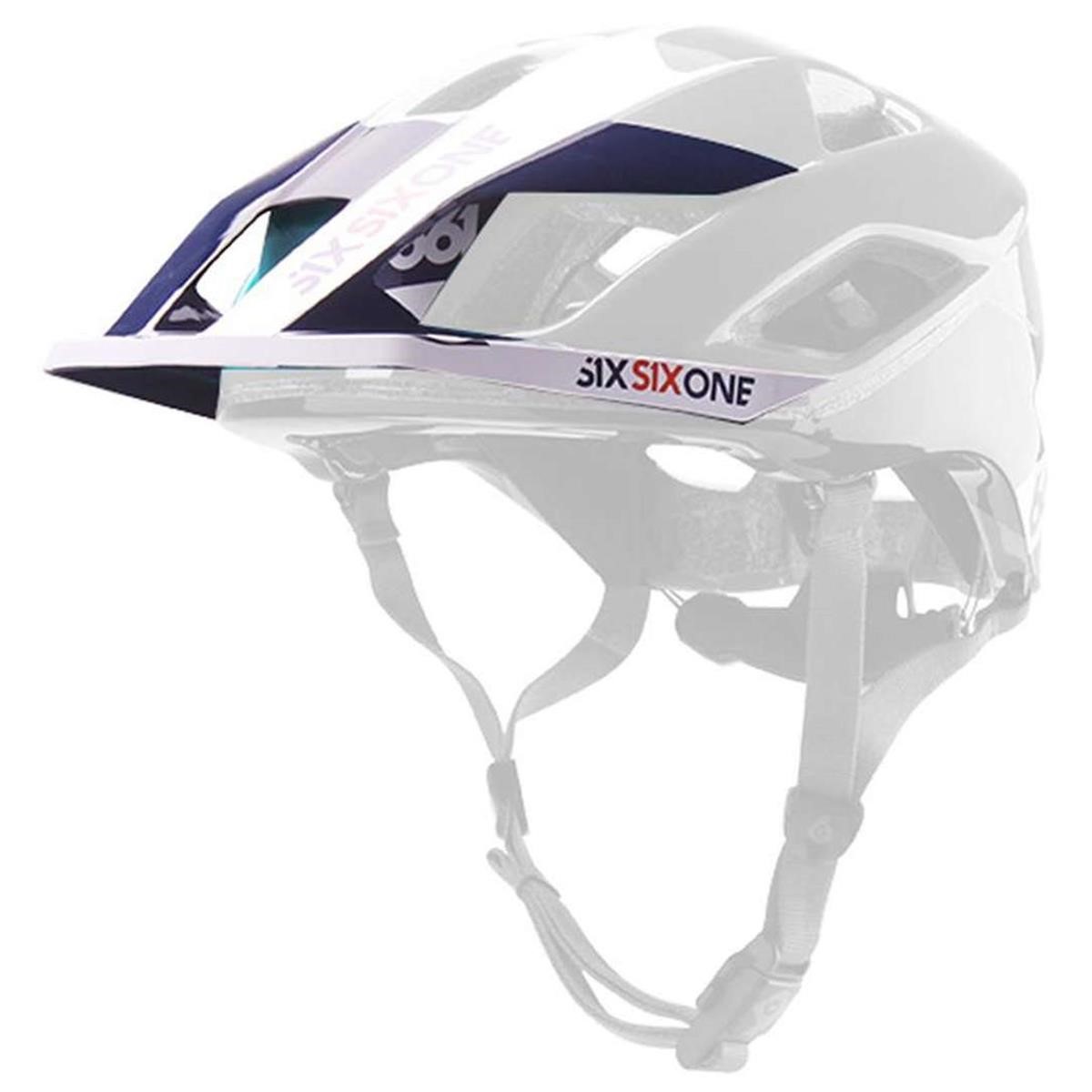SixSixOne Helmet Visor Evo AM Orange/Blue