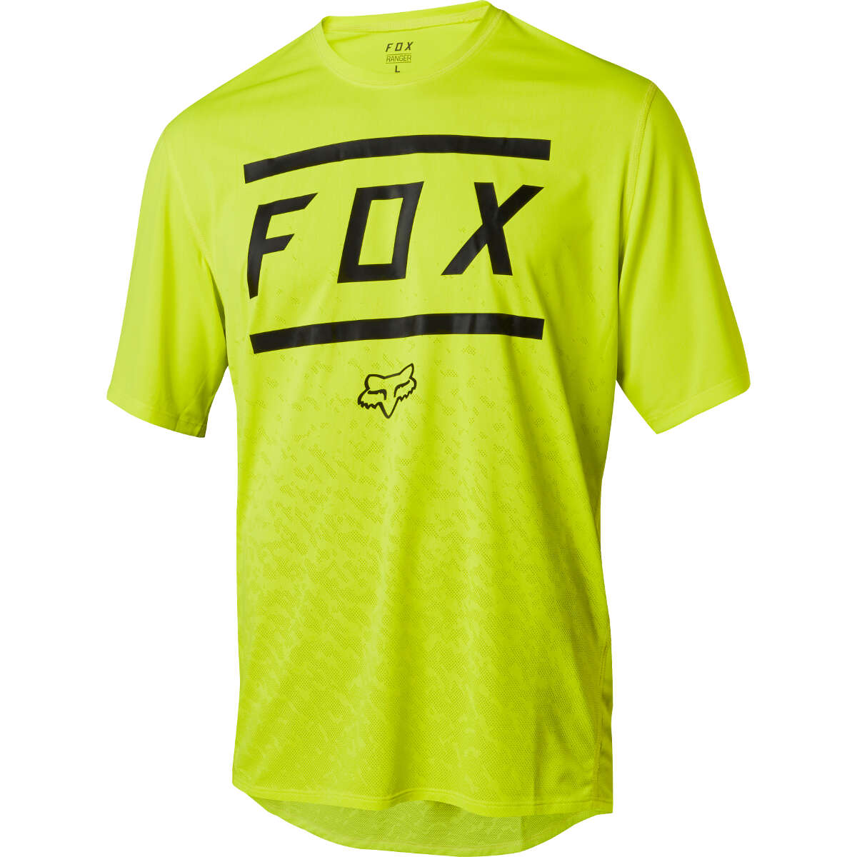 Fox Trail Jersey Short Sleeve Ranger Bars - Yellow/Black