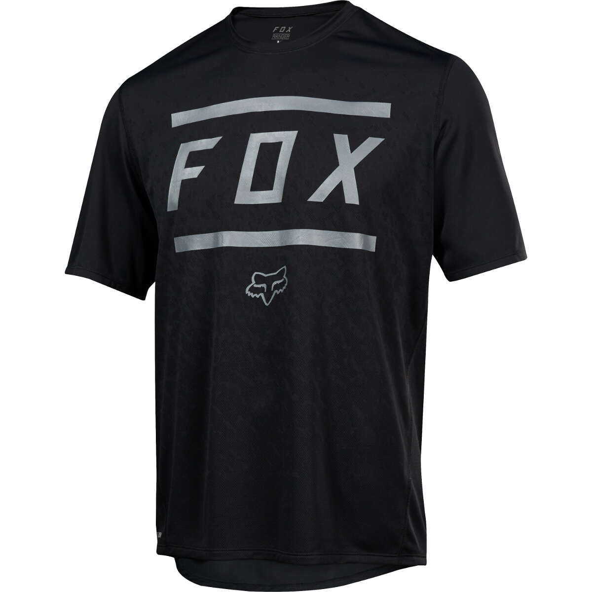 Fox Trail Jersey Short Sleeve Ranger Bars - Black