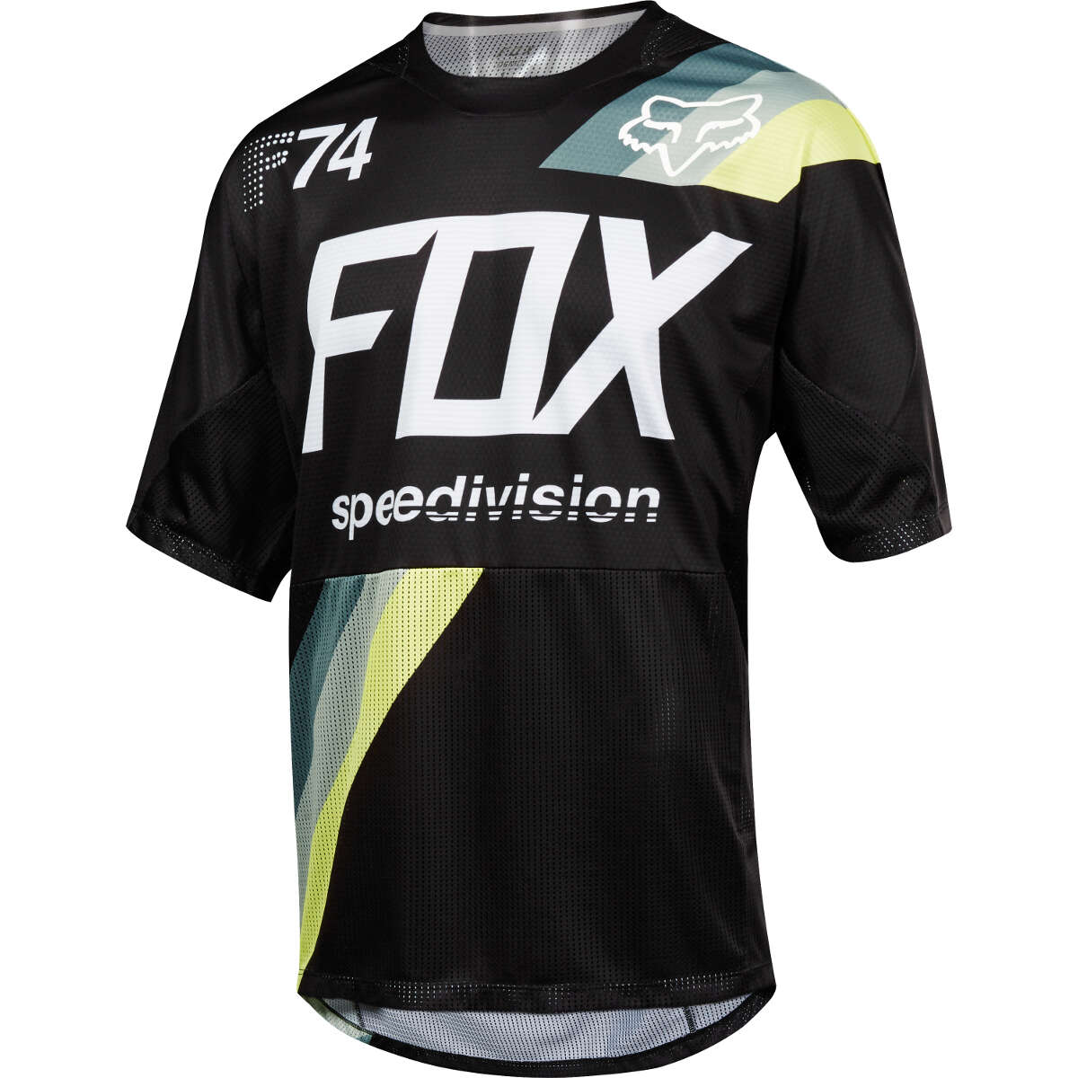 Fox Maillot VTT Manches Courtes Demo Drafter - Black