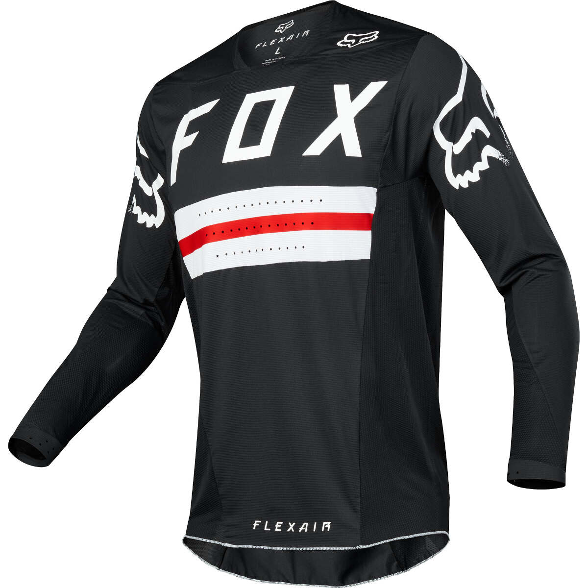 Fox Jersey Flexair Preest Schwarz/Rot - Limited Edition A1