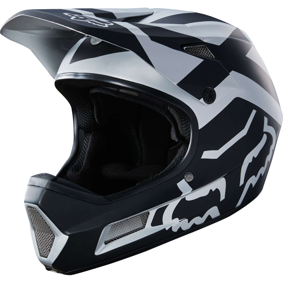 Fox Downhill MTB Helmet Rampage Comp Black/Chrome