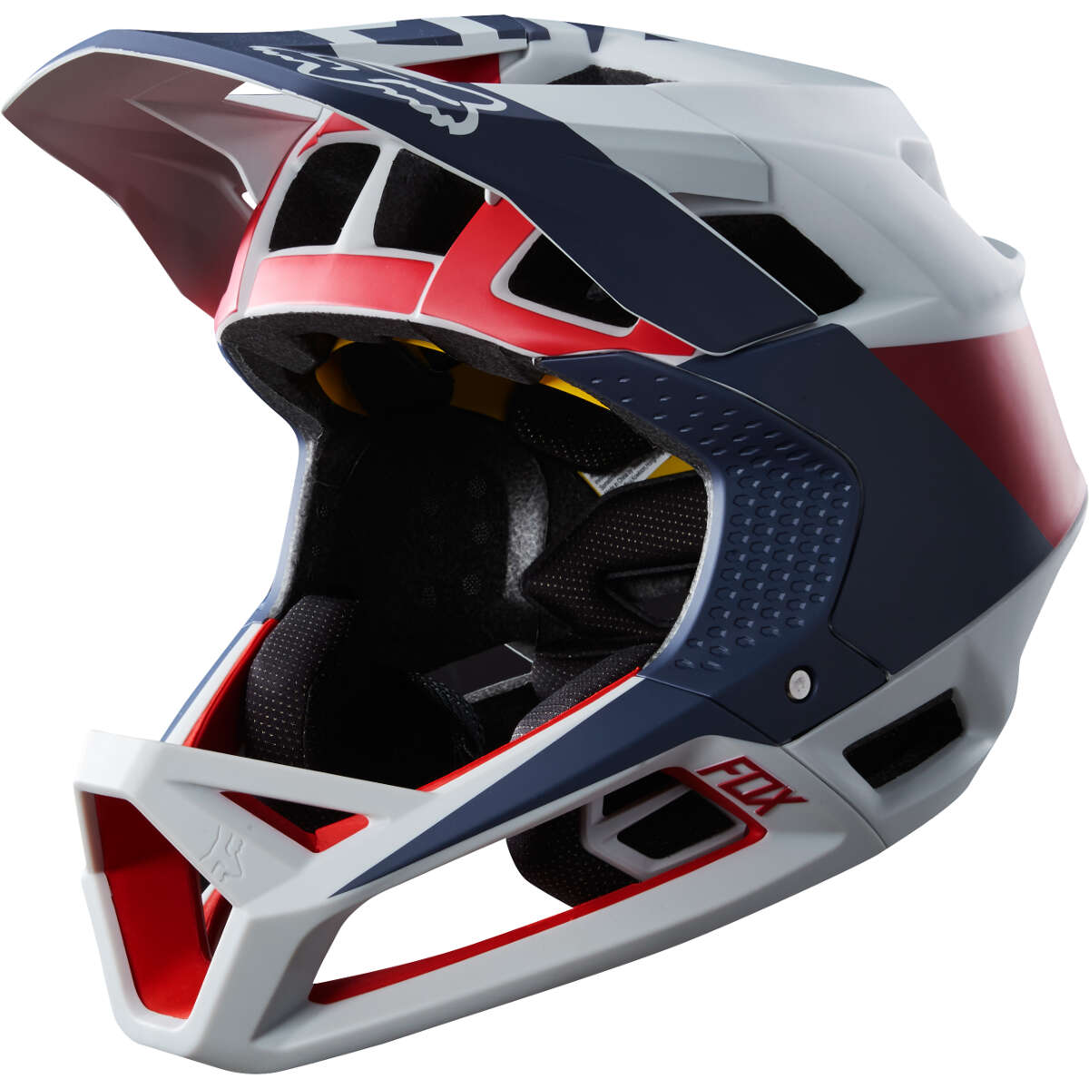 Fox Downhill MTB Helmet Proframe Drafter - Cloud Grey