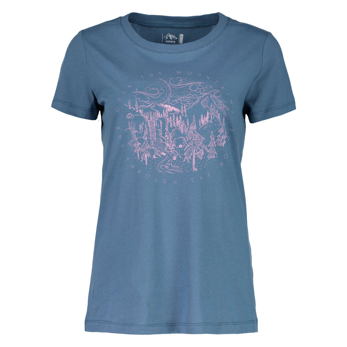 Maloja Girls T-Shirt RiccardaM. Blueberry