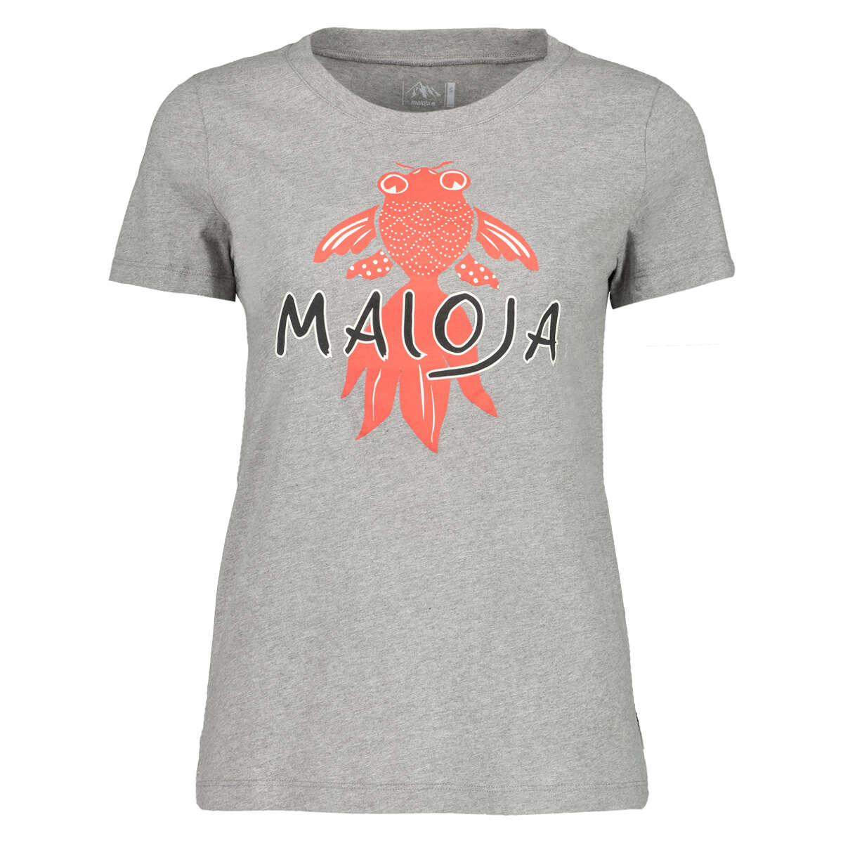 Maloja Girls T-Shirt PuorgiaM. Grey Melange