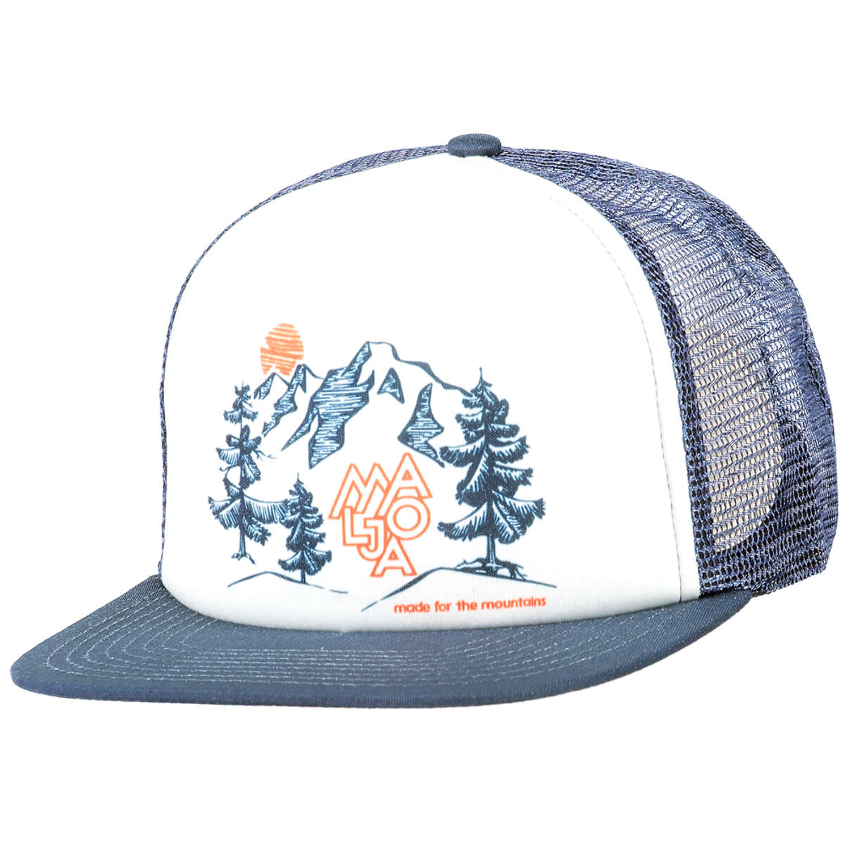 Maloja Casquette Snap Back LunghinM. Blueberry