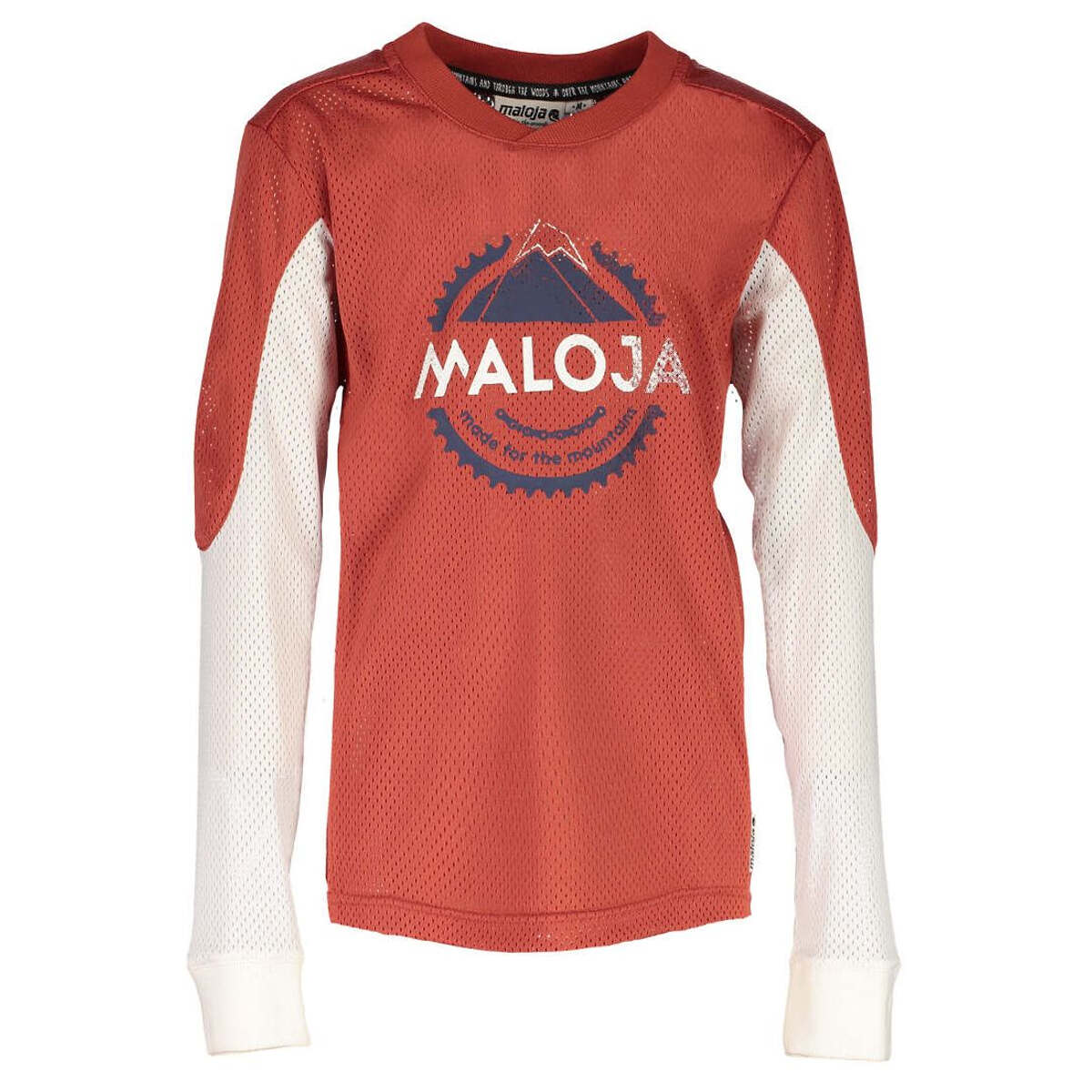 Maloja Kids Downhill Jersey Long Sleeve RicoU. Maple Leaf