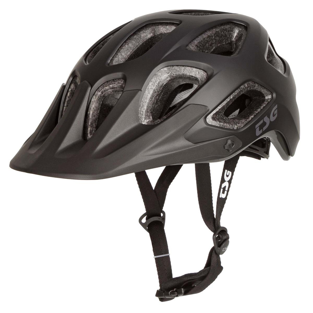 TSG Enduro MTB-Helm Seek Solid Color - Satin Black