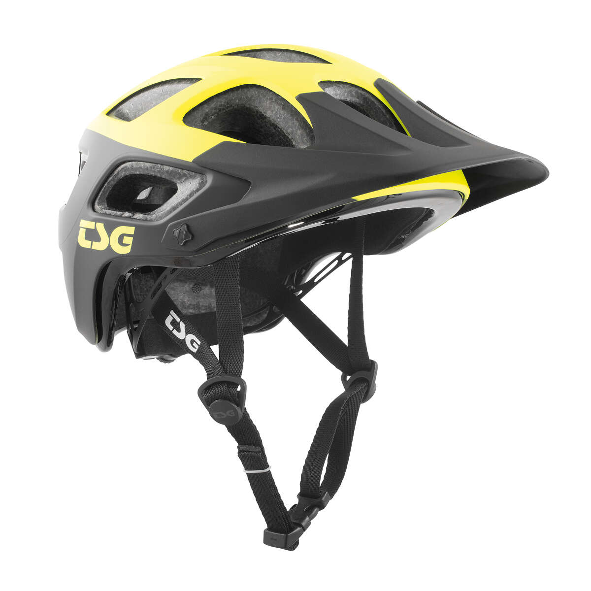 TSG Trail MTB Helmet Seek Graphic Design - Block Acid Yellow/Black