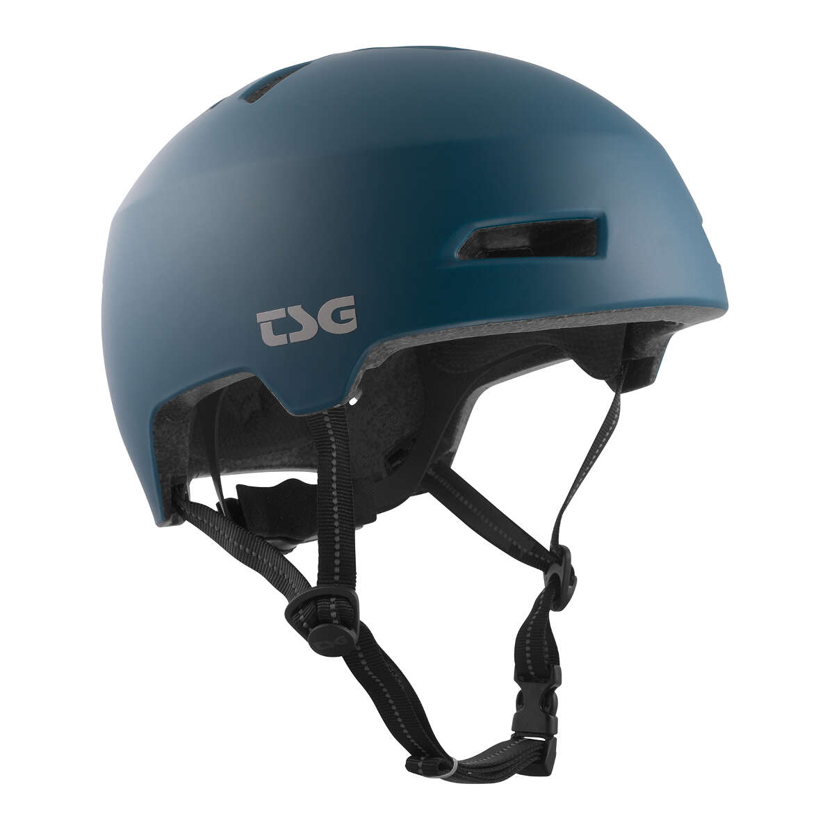TSG BMX/Dirt Helm Status Solid Color - Satin Night Teal