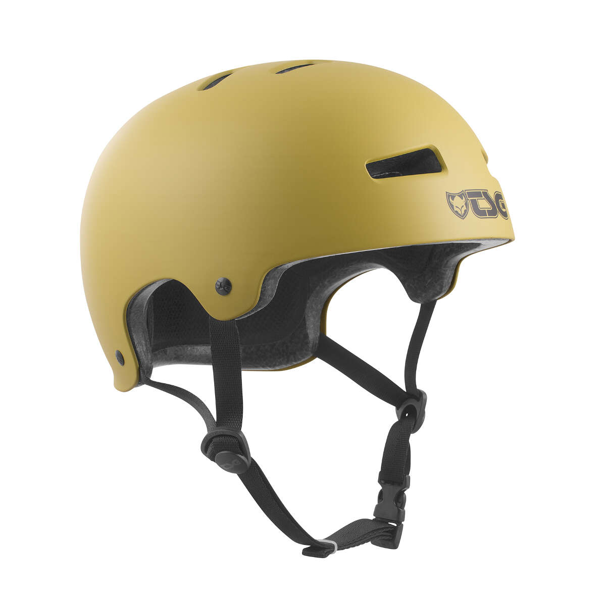TSG BMX/Dirt Helmet Evolution Solid Color - Satin Dark Buff