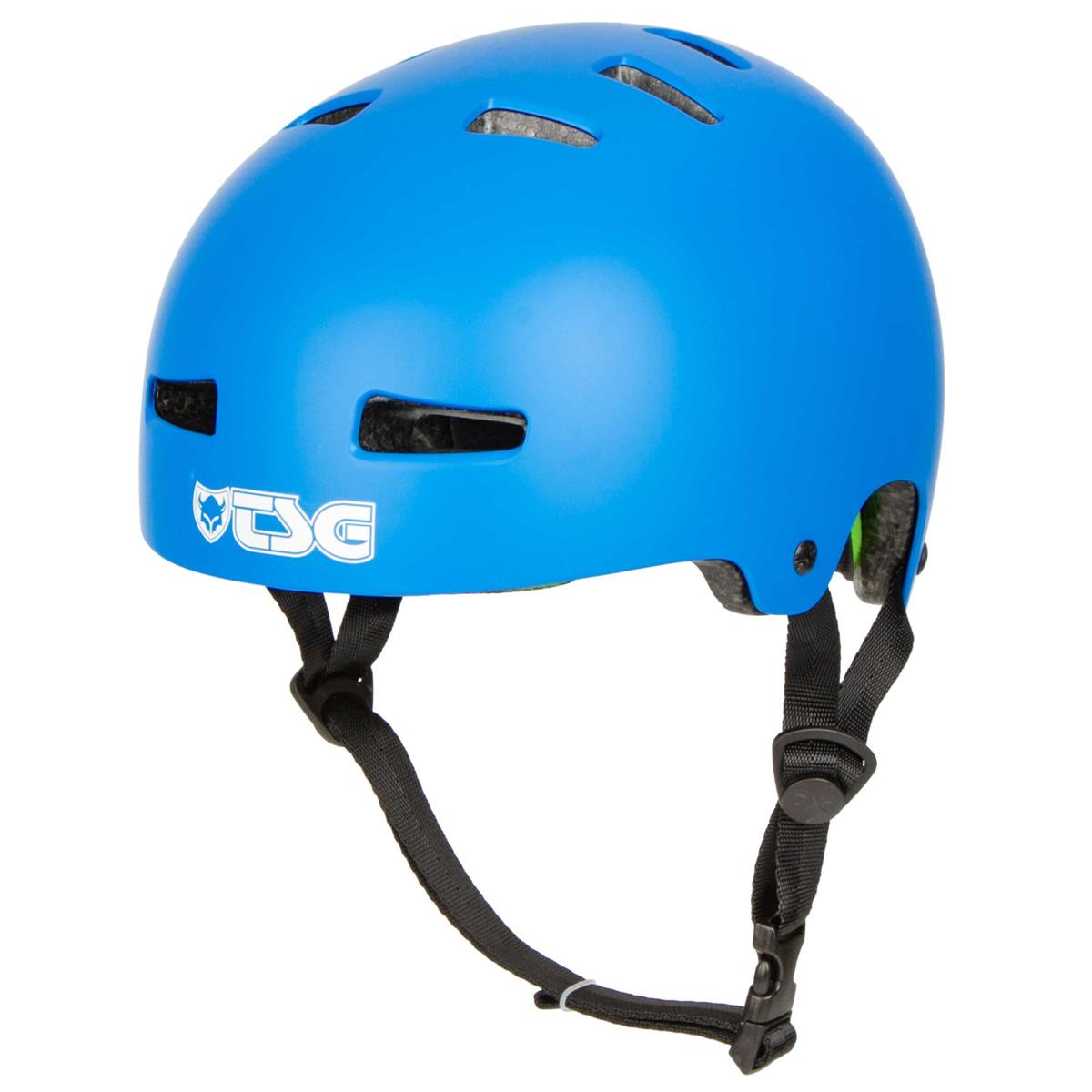 TSG BMX/Dirt Helmet Evolution Solid Color - Satin Dark Cyan