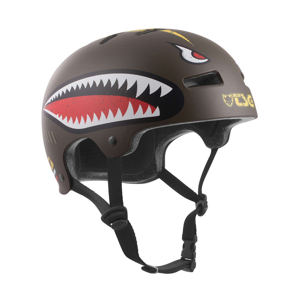 TSG BMX/Dirt Helmet Evolution Graphic Design - Tiger Jet