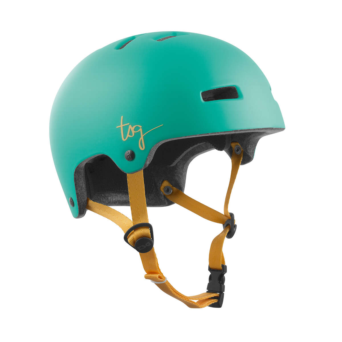 TSG Girls BMX/Dirt Helmet Ivy Solid Color - Satin Jade Turquoise