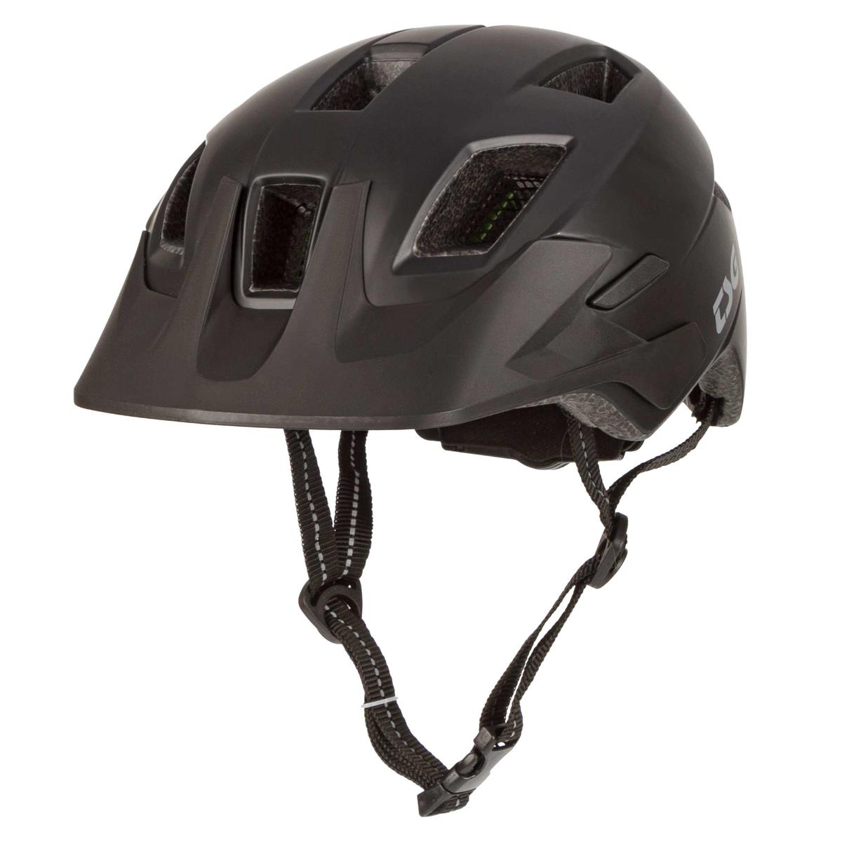TSG Kids Enduro MTB-Helm Cadete Solid Color - Satin Black