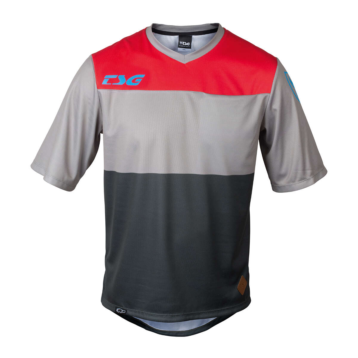 TSG Trail Jersey Short Sleeve Trifasico Olive/Red