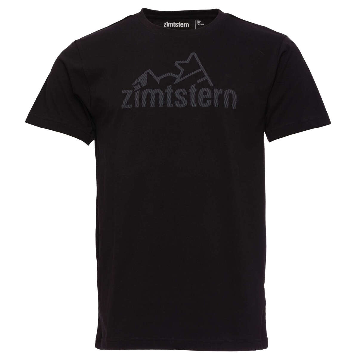 Zimtstern T-Shirt TSM Mountzicon Schwarz