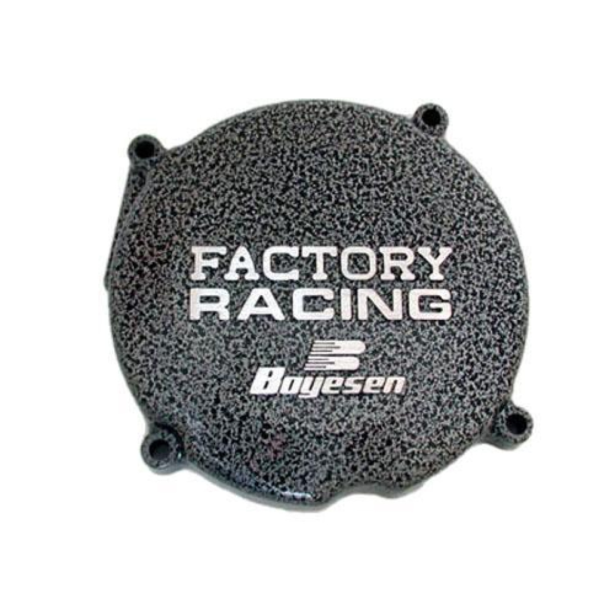 Boyesen Ignition Cover Factory Honda CR 250 86-01, Black/Silver