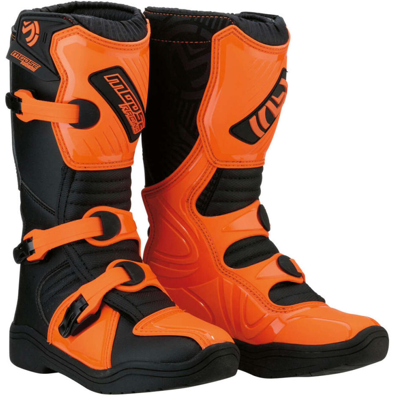Moose Racing Kids Mx Boots M1.3 MX Sole Orange/Black