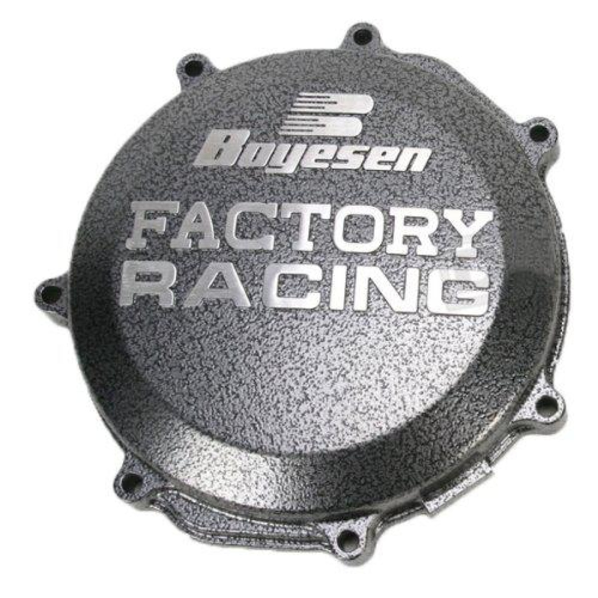 Boyesen Clutch Cover Factory Suzuki RM 125 98-08, Black/Silver