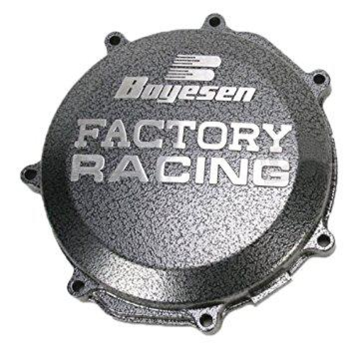 Boyesen Clutch Cover Factory Suzuki RM 250 96-08, Black/Silver