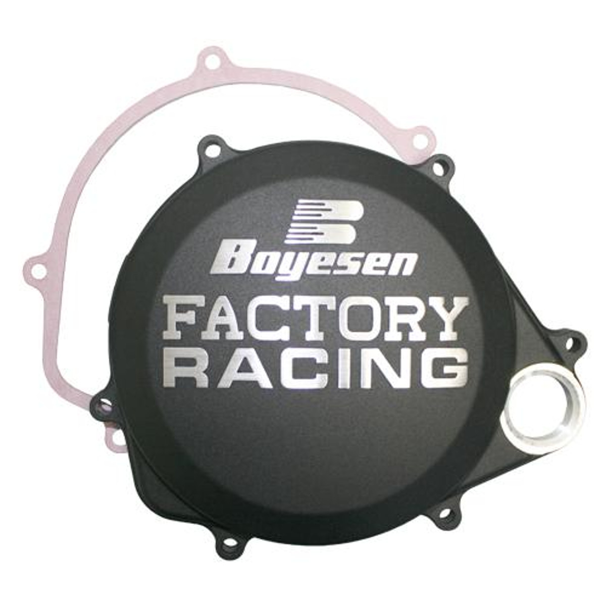 Boyesen Clutch Cover Factory Honda CRF 450R 17-, Black