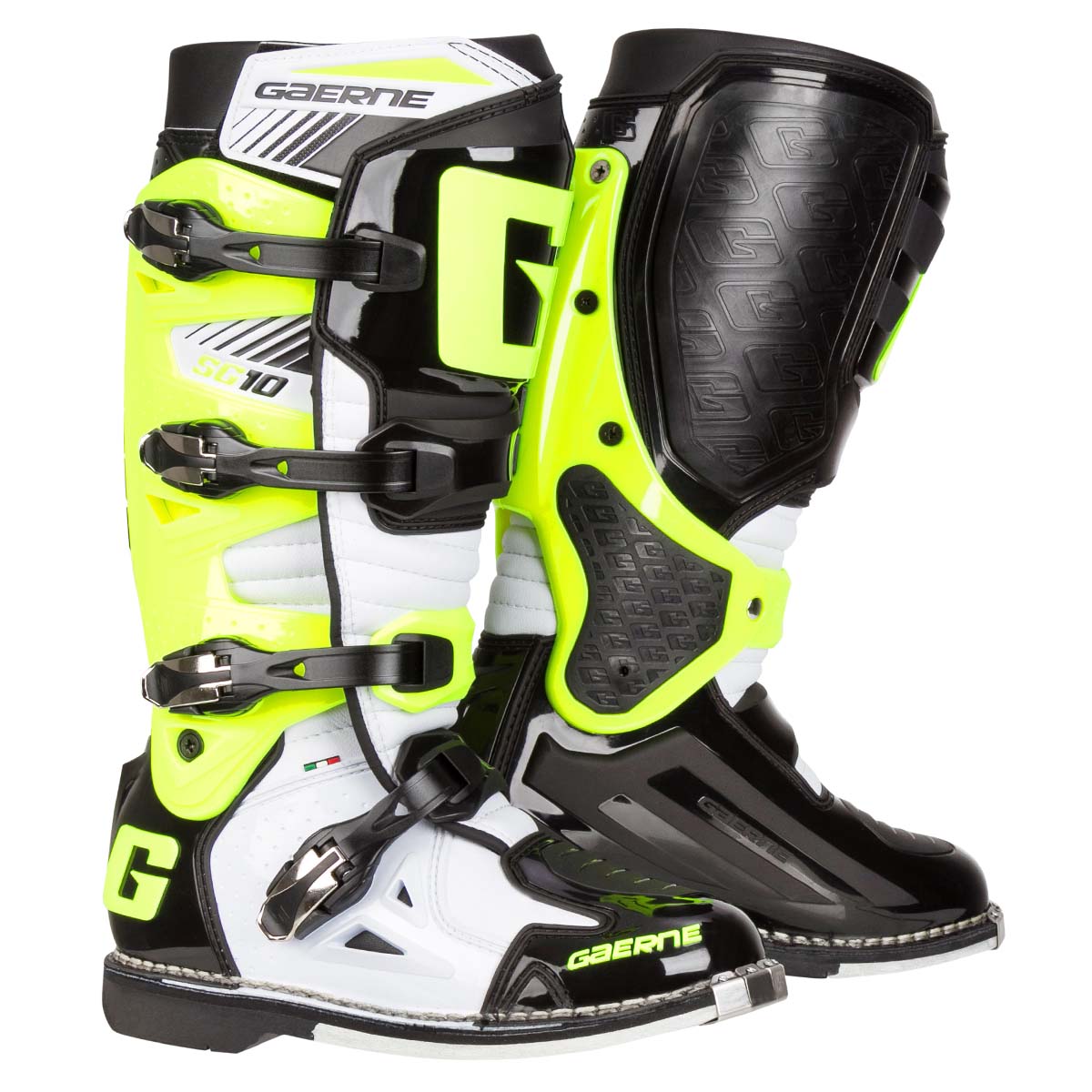 Gaerne MX Boots SG 10 White/Neon