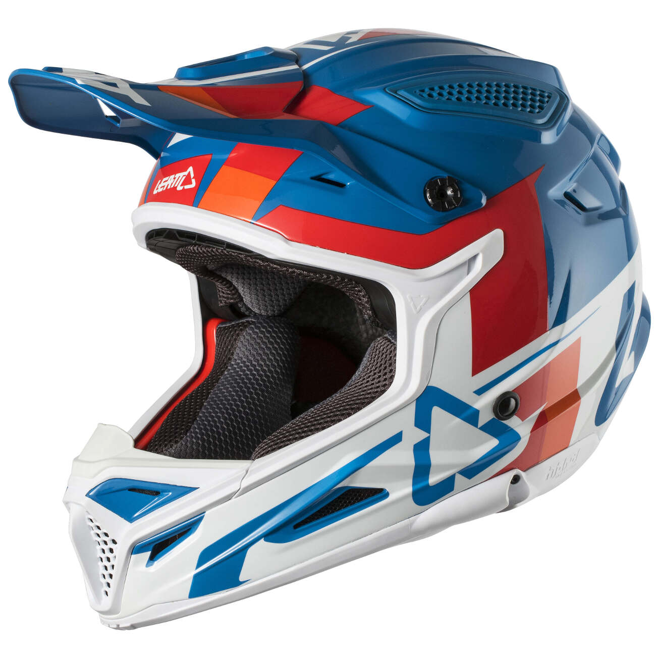 Leatt Kids Helm GPX 4.5 Junior Blau/Weiß