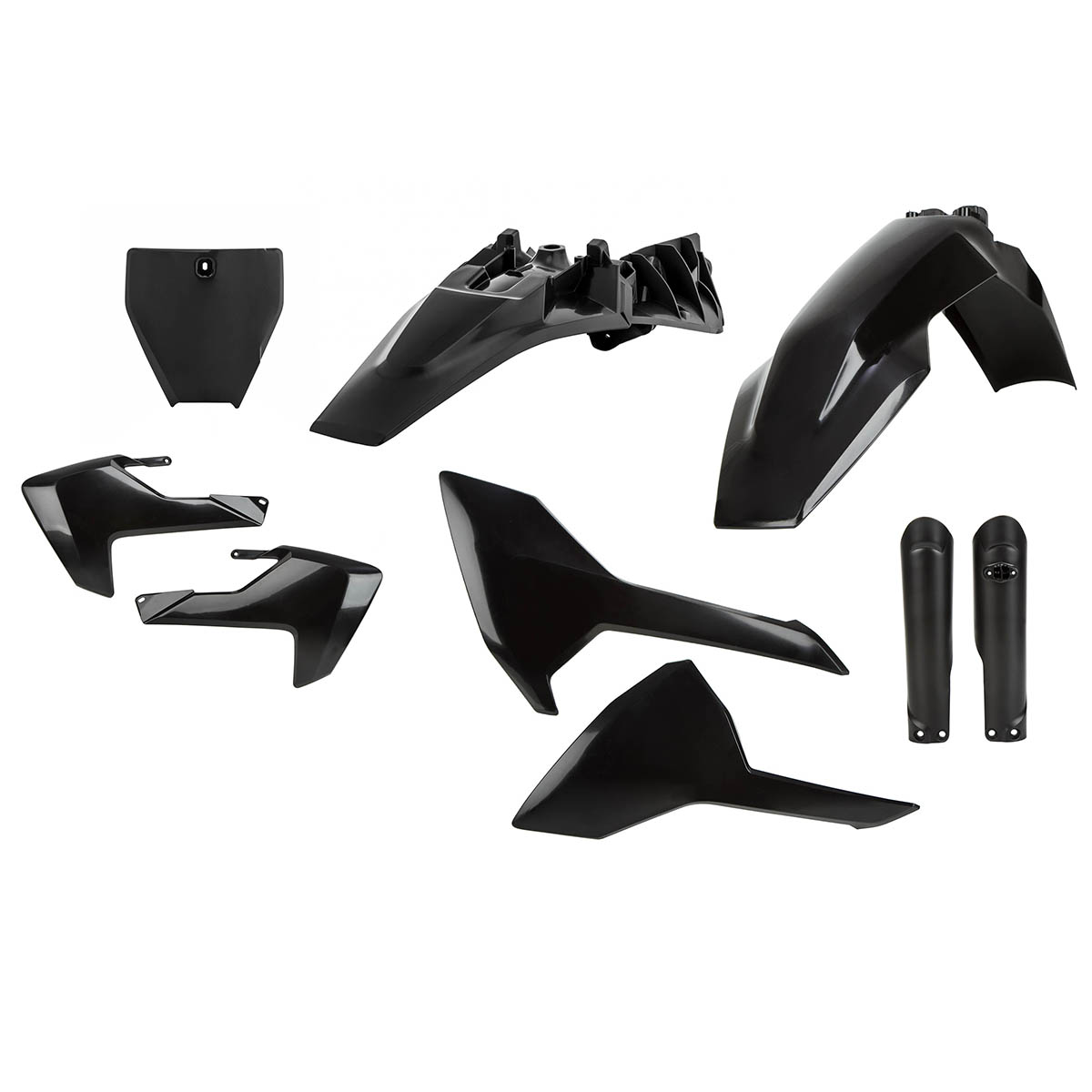 Acerbis Plastic Kit Full-Kit Husqvarna TC 85 18-, Black