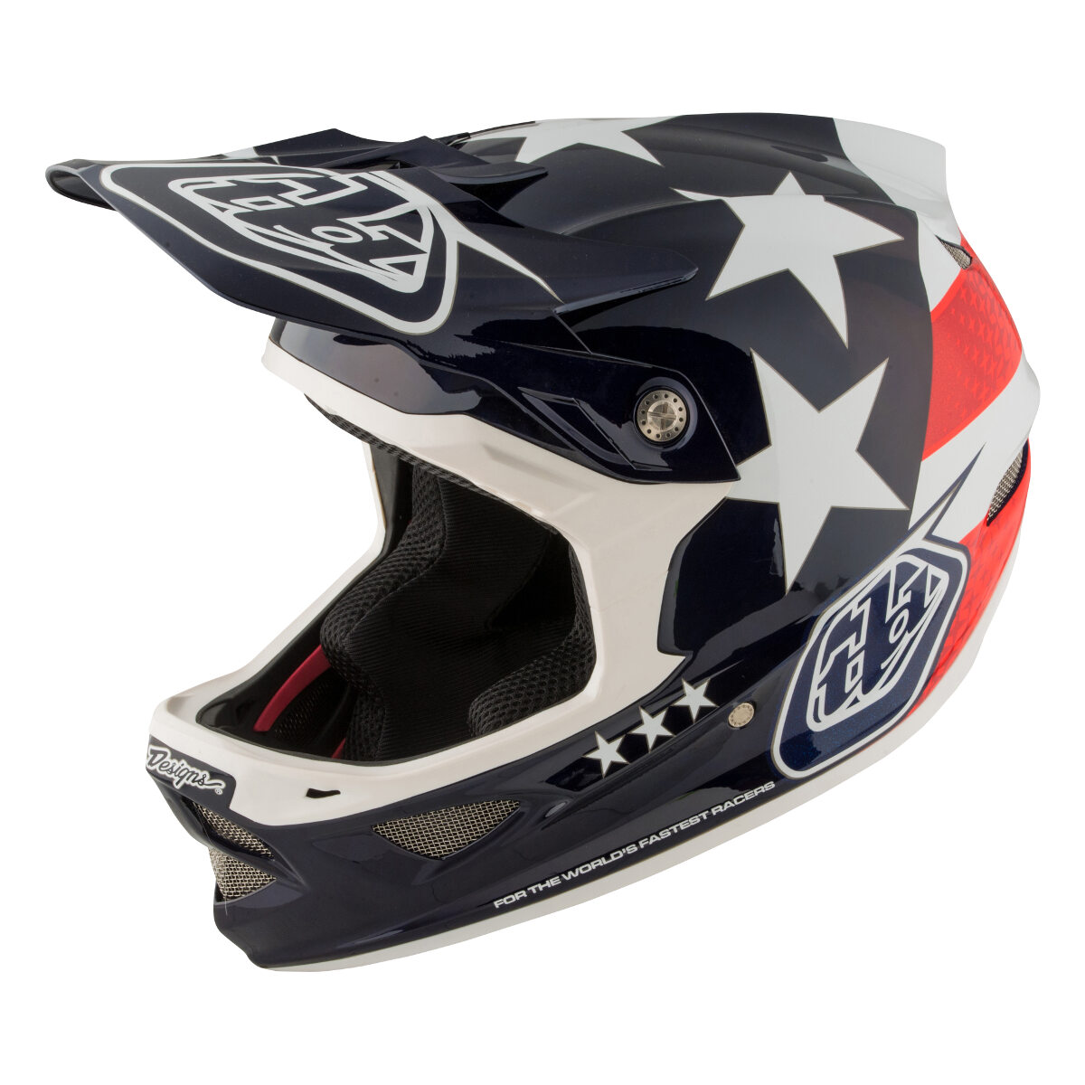 Troy Lee Designs Downhill-MTB Helmet D3 Carbon Freedom Blue
