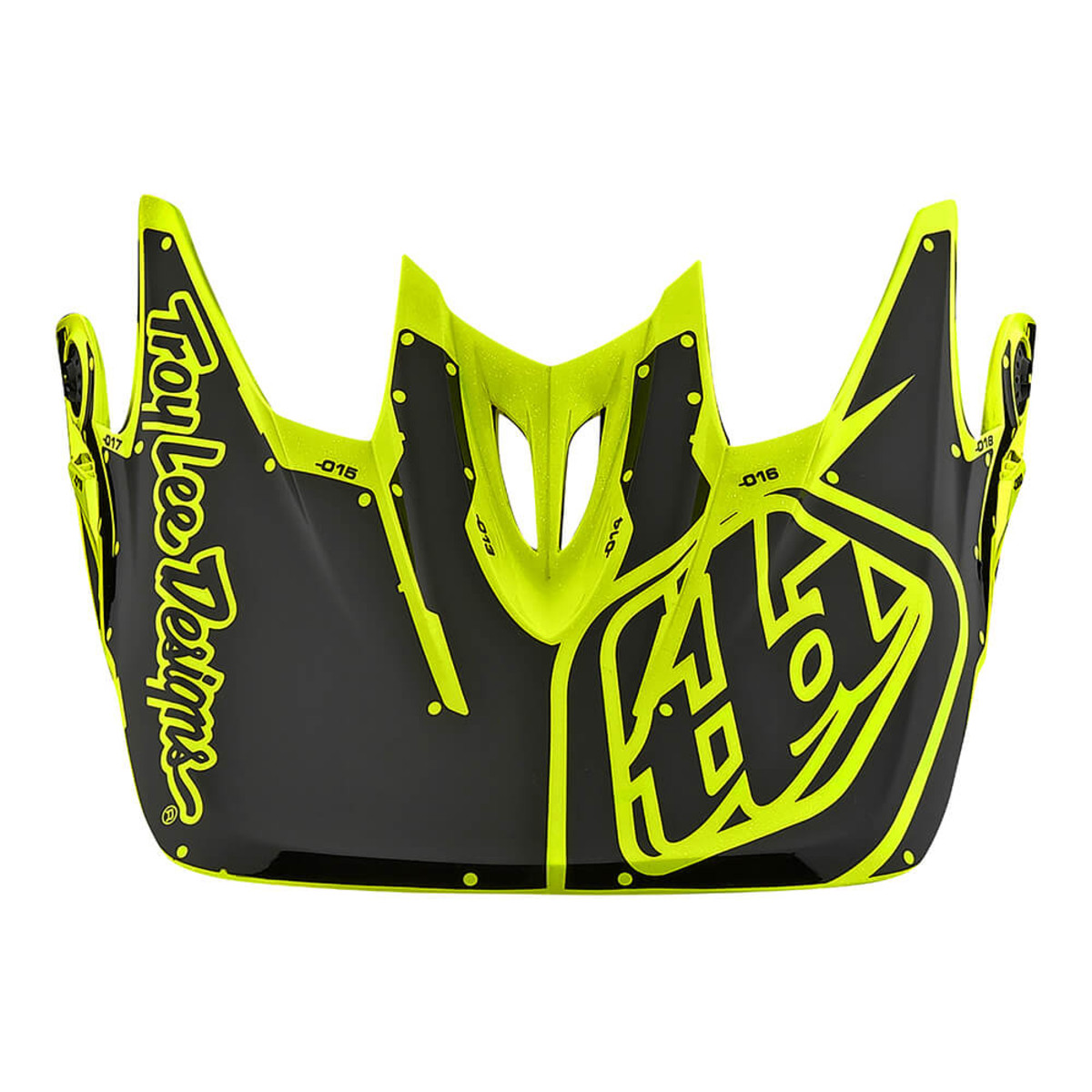 Troy Lee Designs D3 Factory Flo Yellow