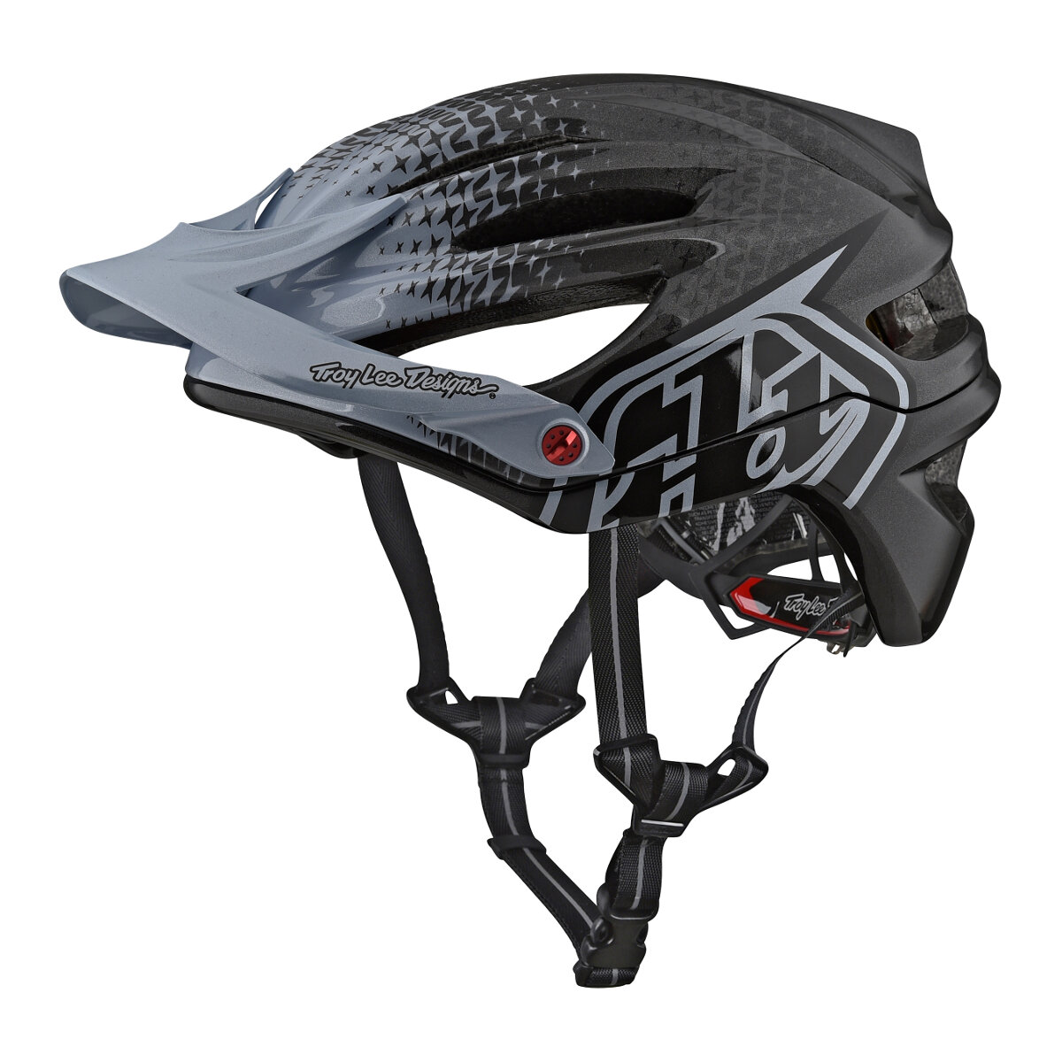Troy Lee Designs Enduro MTB Helmet A2 Starburst Silver