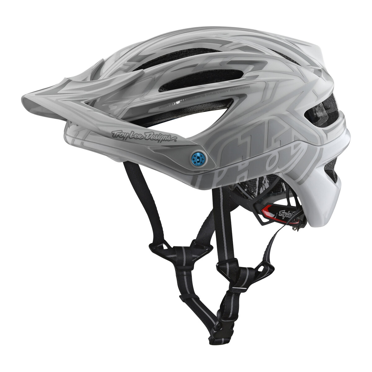 Troy Lee Designs Enduro MTB Helmet A2 Pinstripe 2 White