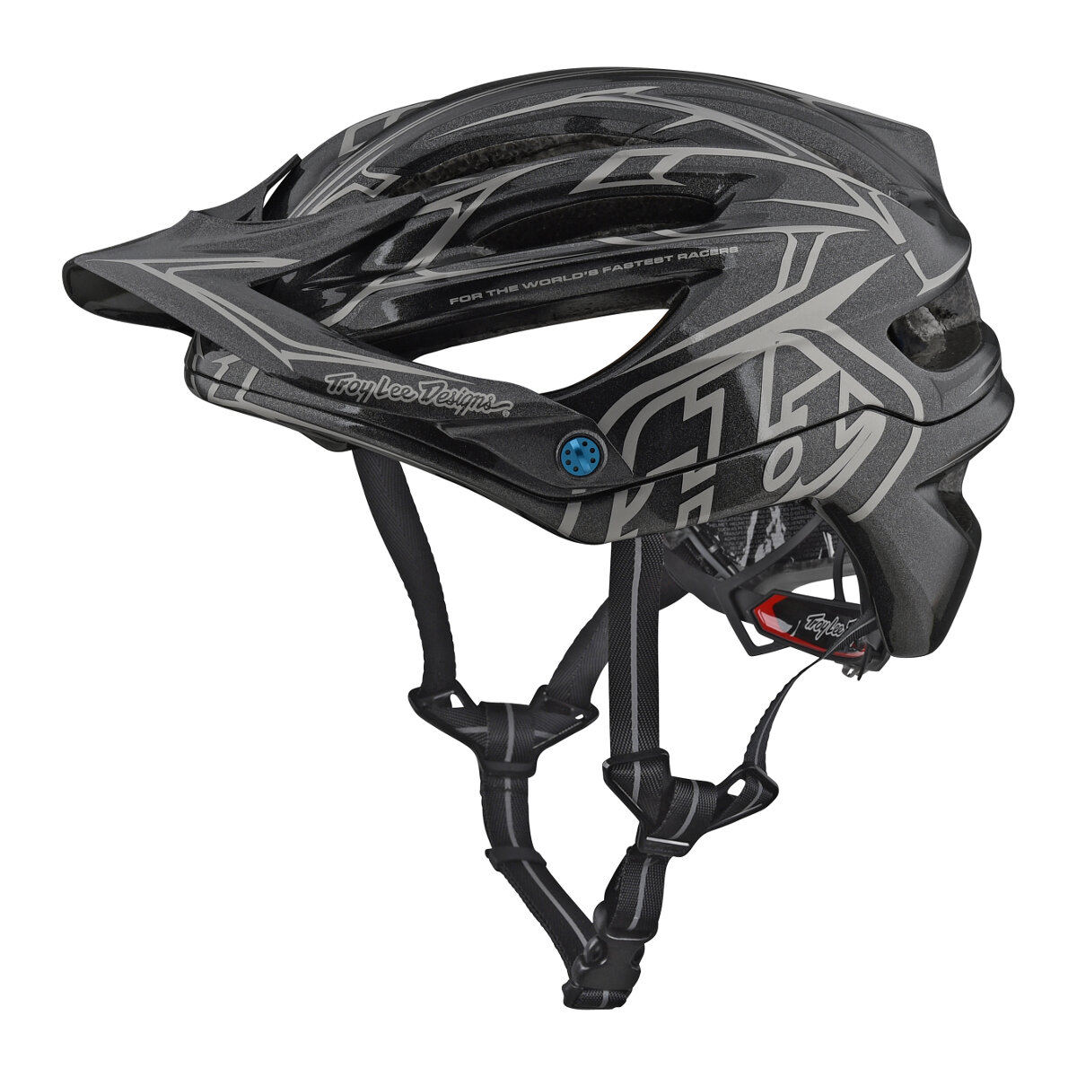 Troy Lee Designs Enduro-MTB-Helm A2 Pinstripe 2 Grau