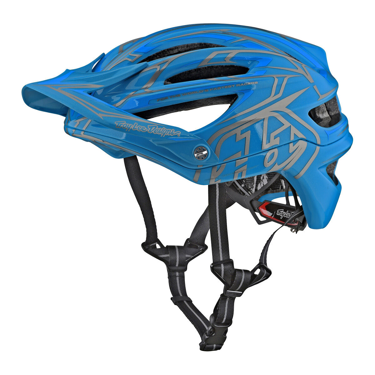 Troy Lee Designs Enduro MTB Helmet A2 Pinstripe 2 Ocean