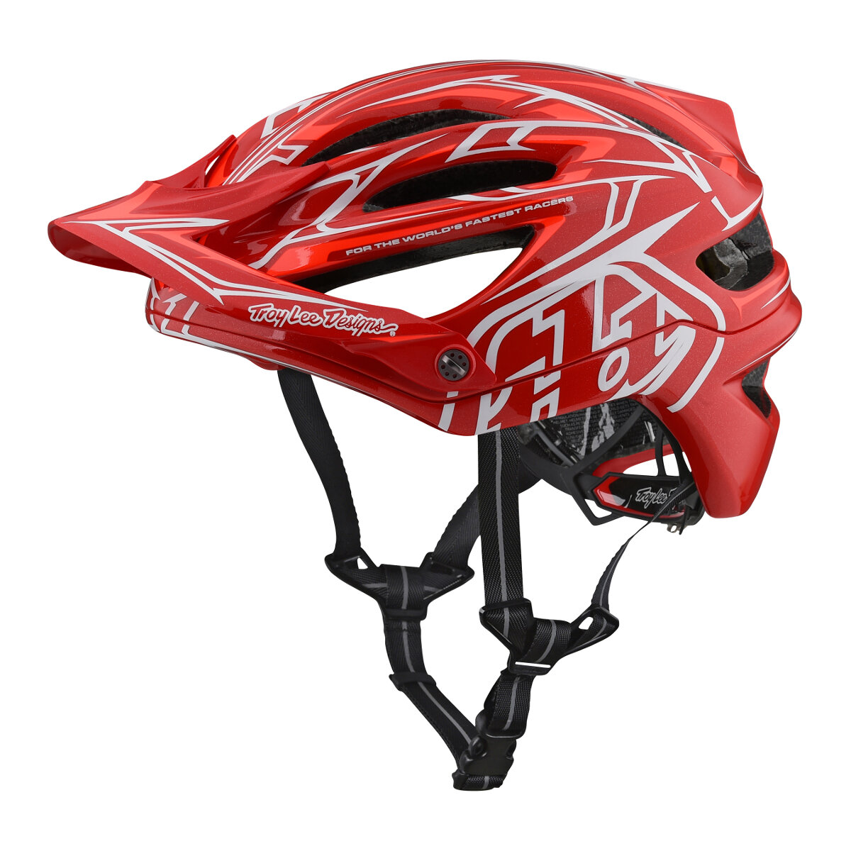 Troy Lee Designs Enduro MTB Helmet A2 Pinstripe 2 Red