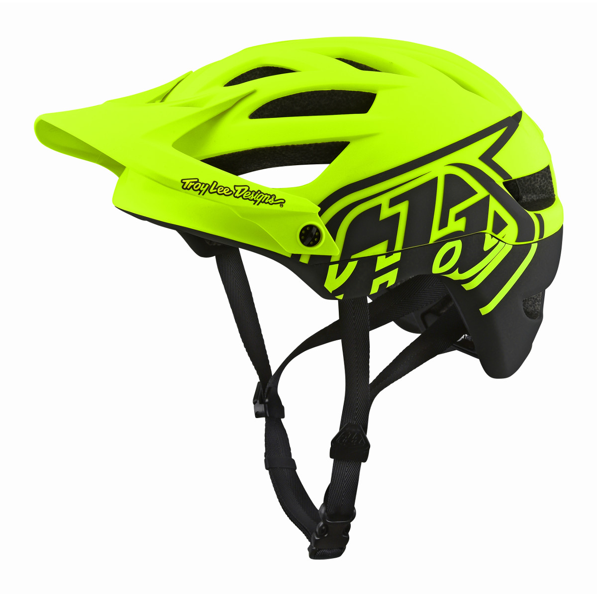 Troy Lee Designs Enduro-MTB Helm A1 Classic Flo Gelb