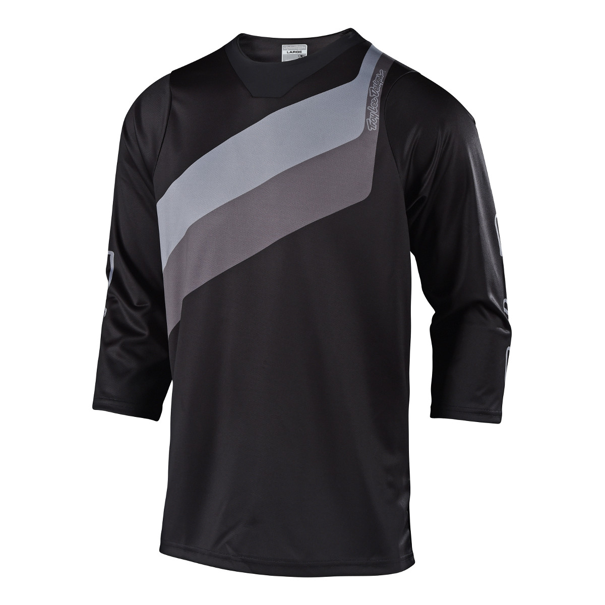Troy Lee Designs Trail Jersey ¾ Sleeve Ruckus Prisma - Black/Grey