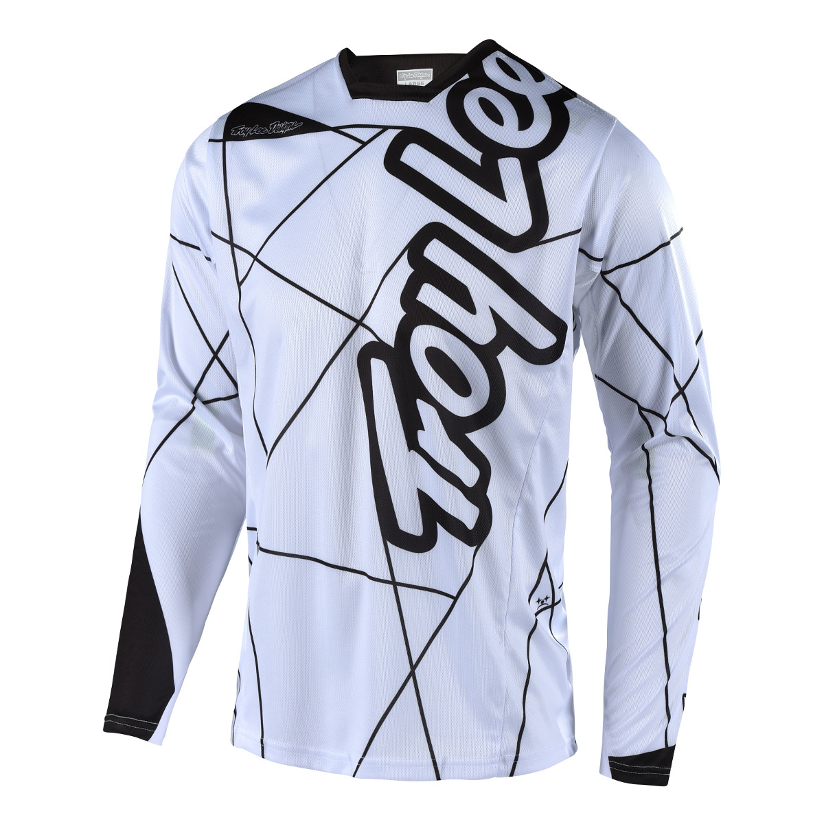 Troy Lee Designs Maillot VTT Manches Longues Sprint Metric - White/Black