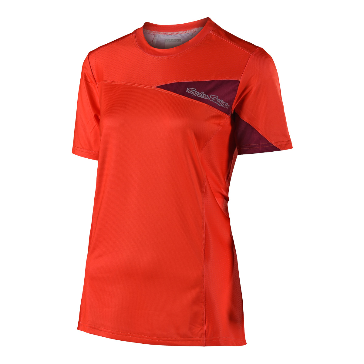 Troy Lee Designs Girls Trail Jersey Short Sleeve Skyline Orange