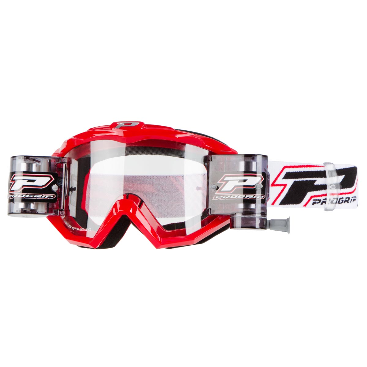 ProGrip Goggle 3201 XL Race Pack inklusive Roll-Off System, Anti Fog