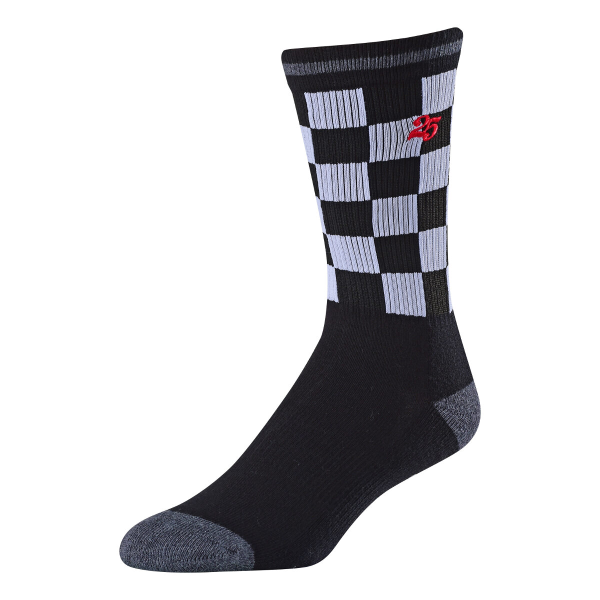 Troy Lee Designs Socks Checker Crew Black