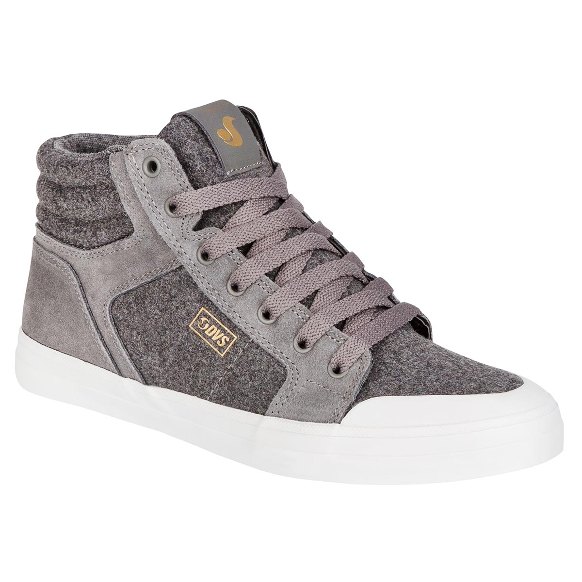 DVS Femme Chaussures Equinox Charcoal Suede