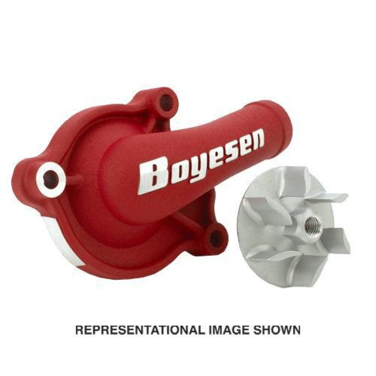 Boyesen Water Pump Kit Supercooler Honda CR-F 250 10-17, Red