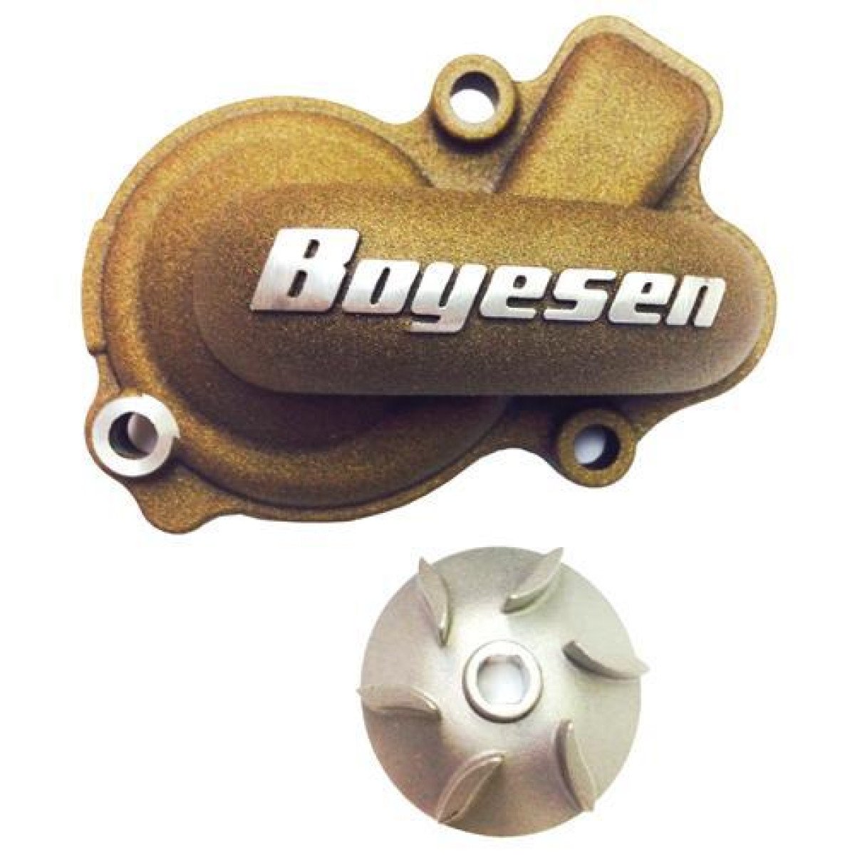 Boyesen Wasserpumpen-Kit Supercooler Husaberg FE 450/501, Husqvarna FC/FE 450, KTM SX-F 450, Magnesium