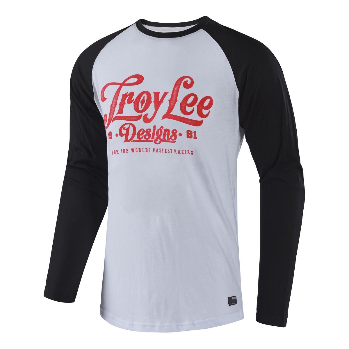 Troy Lee Designs T-Shirt Manica Lunga Spiked White/Red
