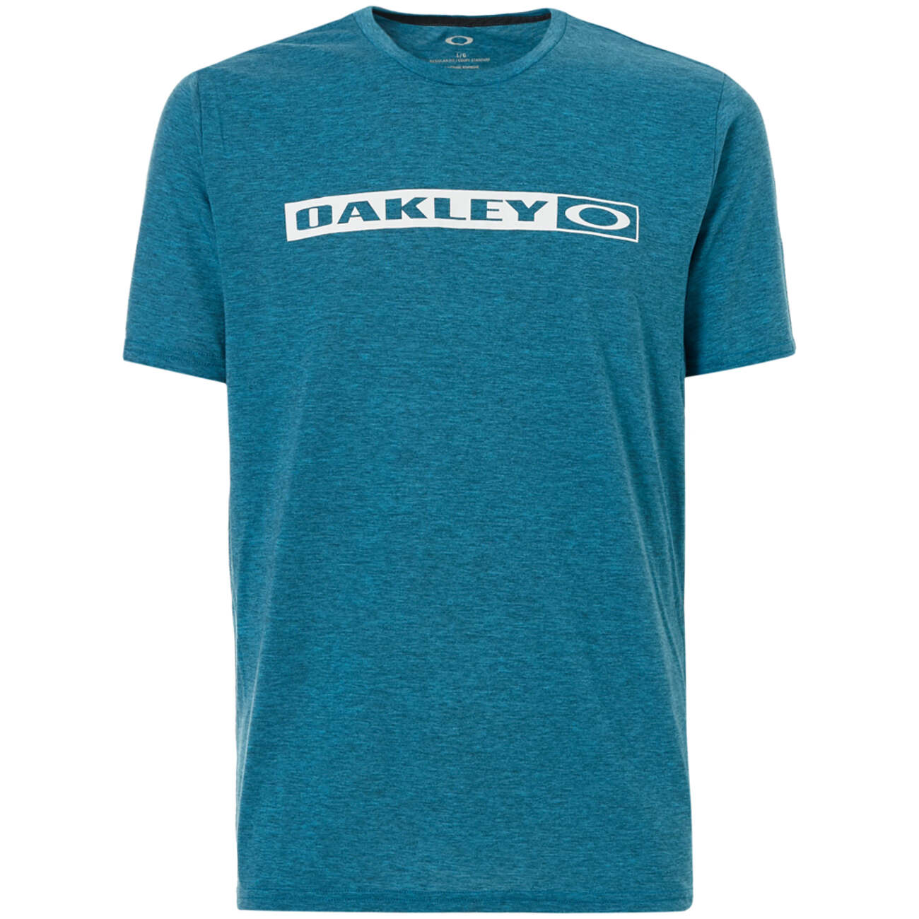 Oakley T-Shirt New Original Atomic Blue Dark Heather