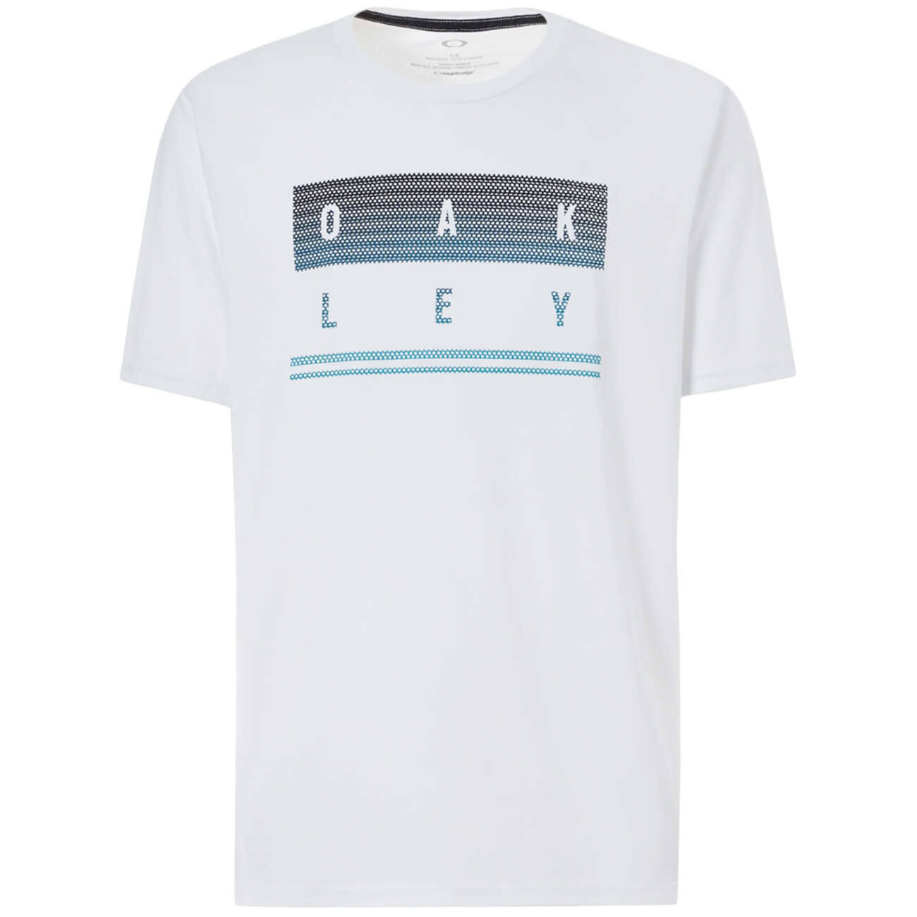 Oakley T-Shirt Geo Oakley Stack Weiß