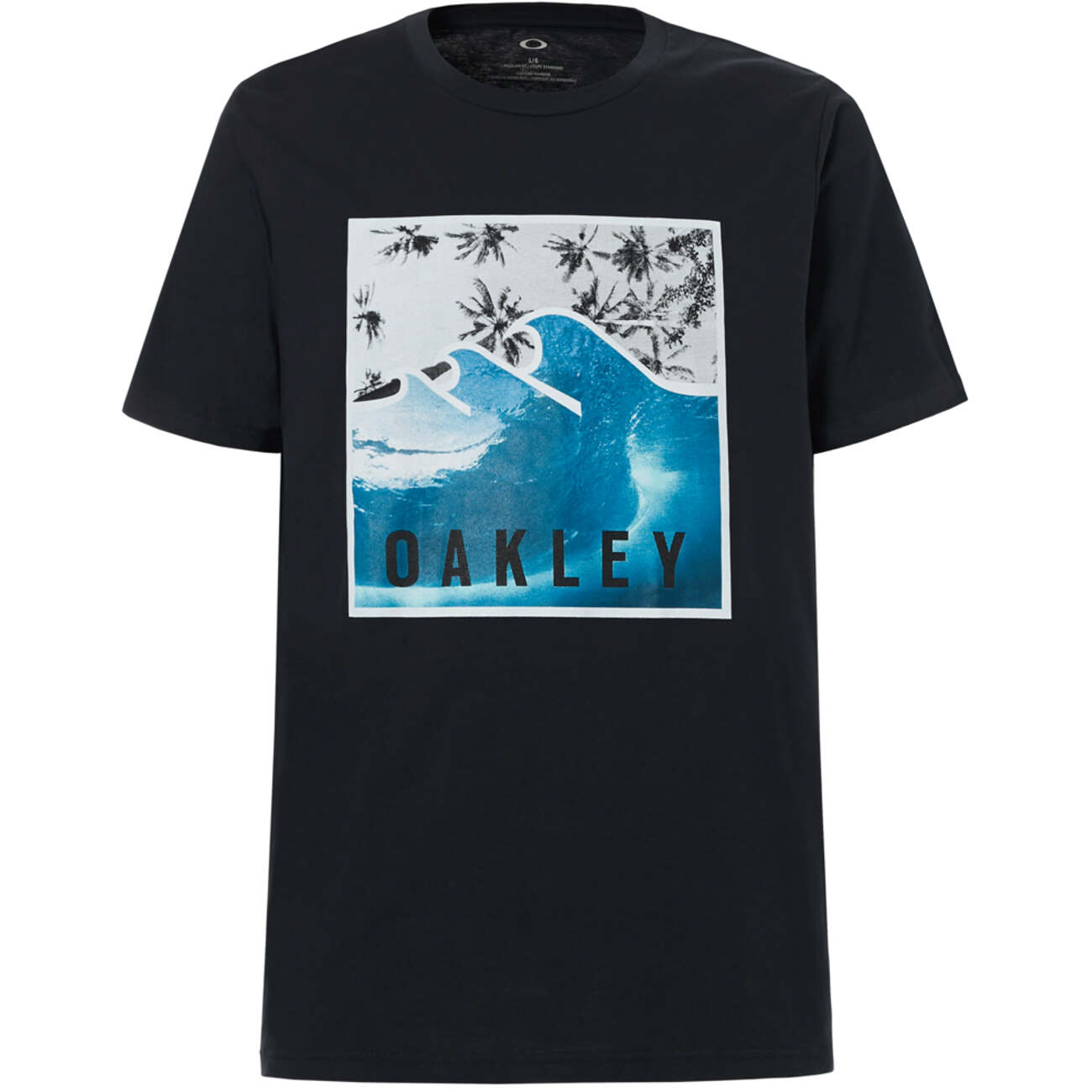 Oakley T-Shirt Palm Waves Blackout